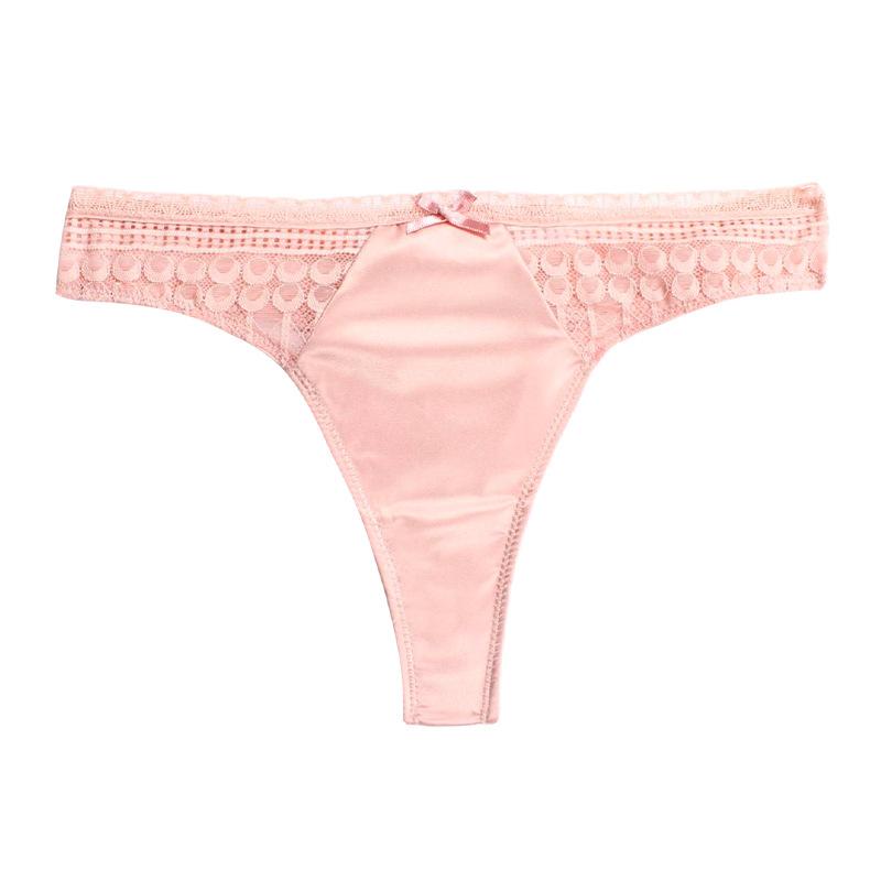 Women' Panties Mid-waist Lace Ladies Thong Solid Color Sexy Transparent Plus Size Lingere Elasticity Cotton, As picture
Women' Panties Mid-waist Lace Ladies Thong Solid Color Sexy Transparent Plus Size Lingere Elasticity Cotton, As picture
