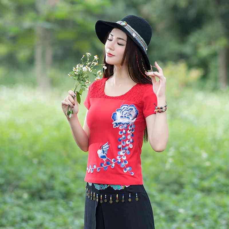 fashion cotton blouse women shirt summer short sleeve ladies tops white female clothing blusas 0202 40 210506