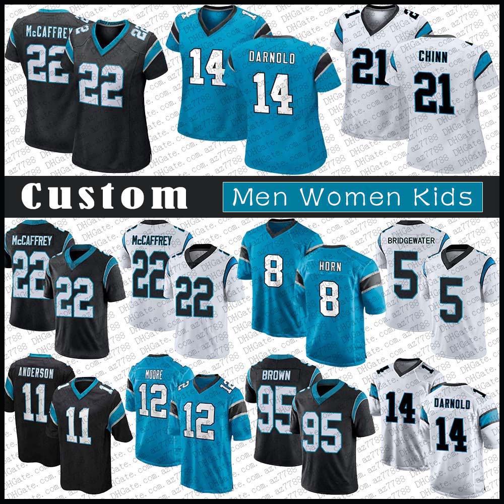 8 Jaycee Horn 14 Sam Darnold Custom Men Women Kids Football jersey Carolina Panther 22 Christian McCaffrey 21 Jeremy Chinn A.J. Bouye Denzel Perryman Haason Reddick, Shown
8 Jaycee Horn 14 Sam Darnold Custom Men Women Kids Football jersey Carolina Panther 22 Christian McCaffrey 21 Jeremy Chinn A.J. Bouye Denzel Perryman Haason Reddick, Shown