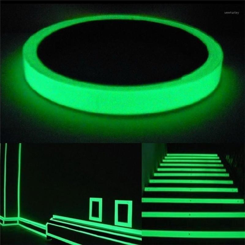 

Party Decoration 3M Home Decor Luminous Tape Self-adhesive Glow Emergency Logo Dark Stage Sticker Hen Supplies HalloweenParty