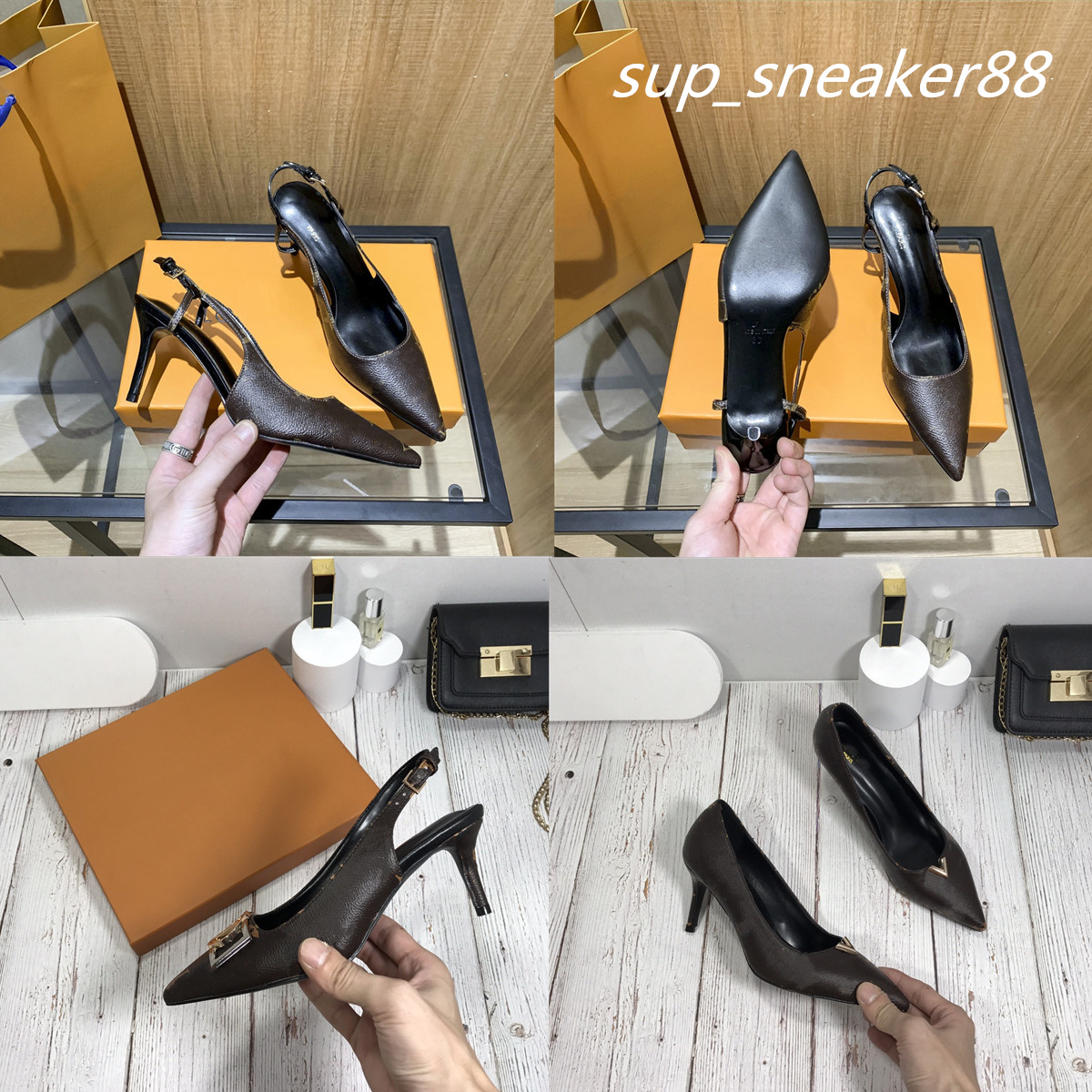 2021 designers women single shoes leather printed rear empty sandals side high heels luxury sexy shallow mouth pointed toe comfortable size 35-42 with box, L sibgle shoes
2021 designers women single shoes leather printed rear empty sandals side high heels luxury sexy shallow mouth pointed toe comfortable size 35-42 with box, L sibgle shoes