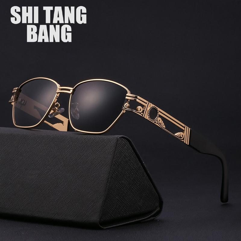 Sunglasses Brand Metal Steampunk 2022 Men Trend Fashion Retro Small Frame Sun Glasses Male Luxury Eyewear Driving Mirror 
Sunglasses Brand Metal Steampunk 2022 Men Trend Fashion Retro Small Frame Sun Glasses Male Luxury Eyewear Driving Mirror