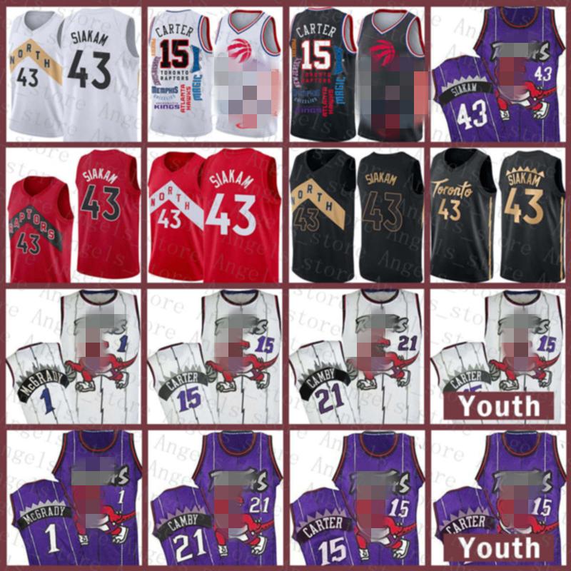 Vince 15 Carter Pascal 43 Siakam Tracy 1 McGrady Kyle 7 Lowry Marcus 21 Camby Toronto Raptors New Basketball Jersey Multi men's, Black;red
Vince 15 Carter Pascal 43 Siakam Tracy 1 McGrady Kyle 7 Lowry Marcus 21 Camby Toronto Raptors New Basketball Jersey Multi men's, Black;red