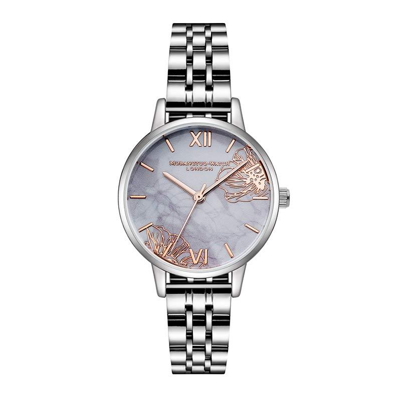 Wristwatches Stainless Steel Watch Women High Quality Fashion Watches Quartz Ladies Wristwatch, Silver
Wristwatches Stainless Steel Watch Women High Quality Fashion Watches Quartz Ladies Wristwatch, Silver