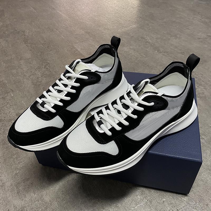 Espadrilles B25 Casual With Box Trainers Sports Shoes Black White Suede Mesh Men Leather Platform Oblique Runner Word Sneaker Qnnpu
Espadrilles B25 Casual With Box Trainers Sports Shoes Black White Suede Mesh Men Leather Platform Oblique Runner Word Sneaker Qnnpu