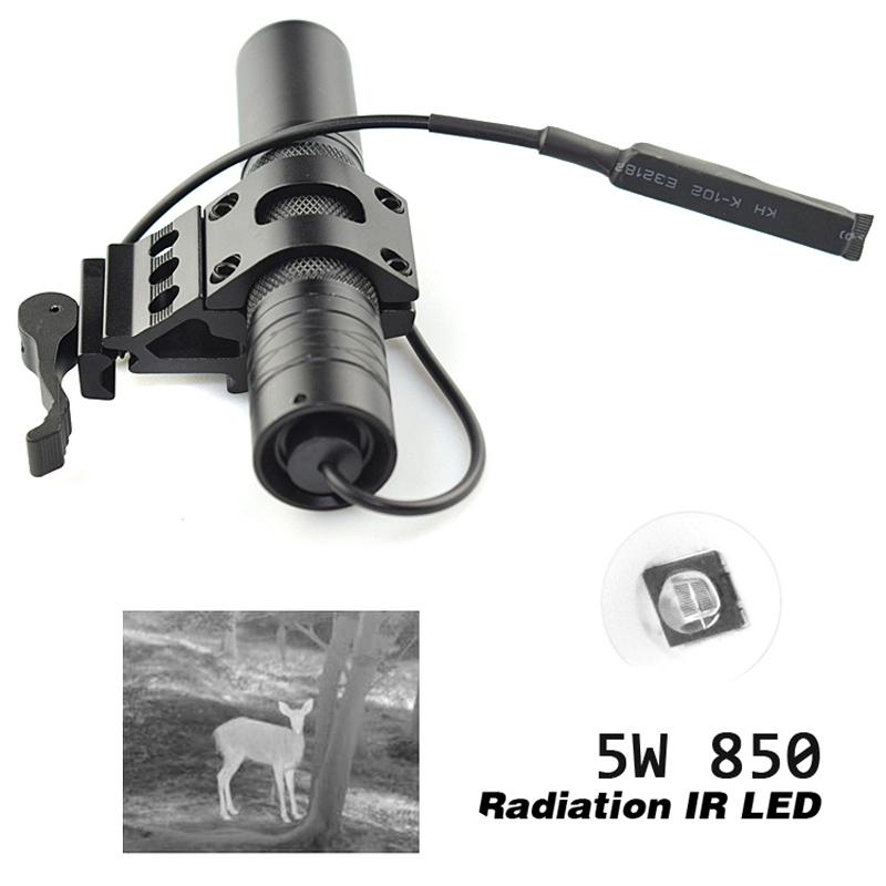 Activefire 5W 850NM IR LED Night Vision Torch 38mm Lens Infrared Light Adjustable Zoomable For Hunting Flashlights Torches 
Activefire 5W 850NM IR LED Night Vision Torch 38mm Lens Infrared Light Adjustable Zoomable For Hunting Flashlights Torches