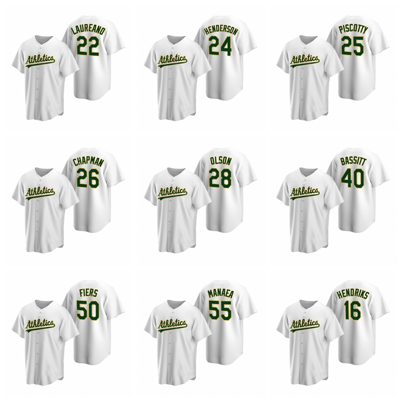 OaklandAthletics Baseball Jersey Men Women Youth #55 Sean Manaea 24 Rickey Henderson 26 Matt Chapman 28 Matt Olson Custom White Home 1014, Nik
OaklandAthletics Baseball Jersey Men Women Youth #55 Sean Manaea 24 Rickey Henderson 26 Matt Chapman 28 Matt Olson Custom White Home 1014, Nik