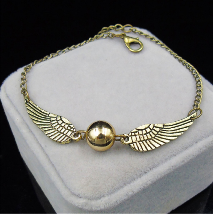 quidditch golden snitch pocket Bracelet Harry Charm bracelets wings Potter vintage retro tone for men and women wholesaleps1523, Golden;silver
quidditch golden snitch pocket Bracelet Harry Charm bracelets wings Potter vintage retro tone for men and women wholesaleps1523, Golden;silver