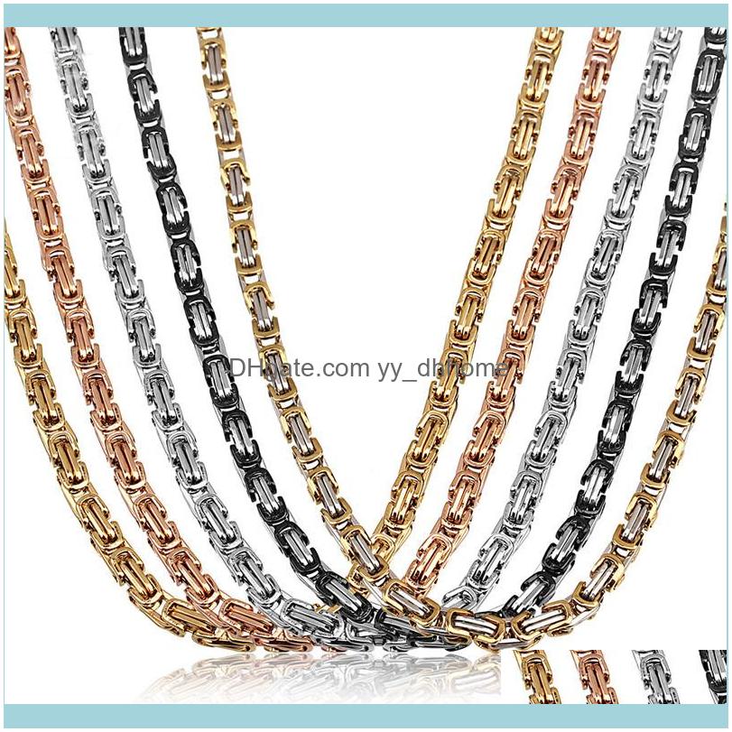 Chains Necklaces & Pendants Jewelrychains Tisnium 8Mm Byzantine Box Mens Chain Boys Stainless Steel Necklace Or Bracelet Fashion Jewelry Who
Chains Necklaces & Pendants Jewelrychains Tisnium 8Mm Byzantine Box Mens Chain Boys Stainless Steel Necklace Or Bracelet Fashion Jewelry Who