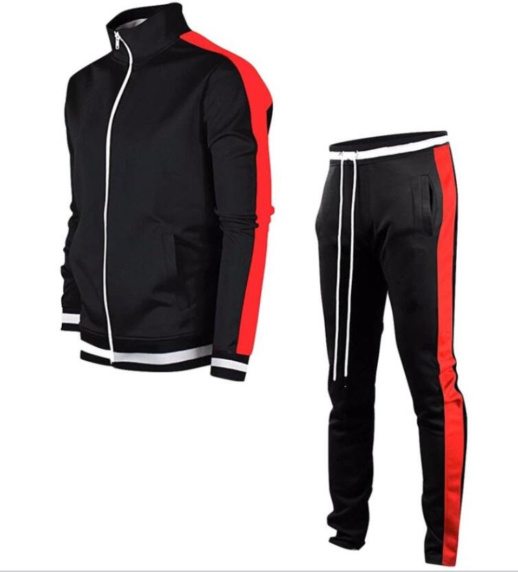 2021 Men Women tracksuits arrival high quality two pieces set Hooded jacket+track pants with letters and strips printed Size -3XL, Gray
2021 Men Women tracksuits arrival high quality two pieces set Hooded jacket+track pants with letters and strips printed Size -3XL, Gray