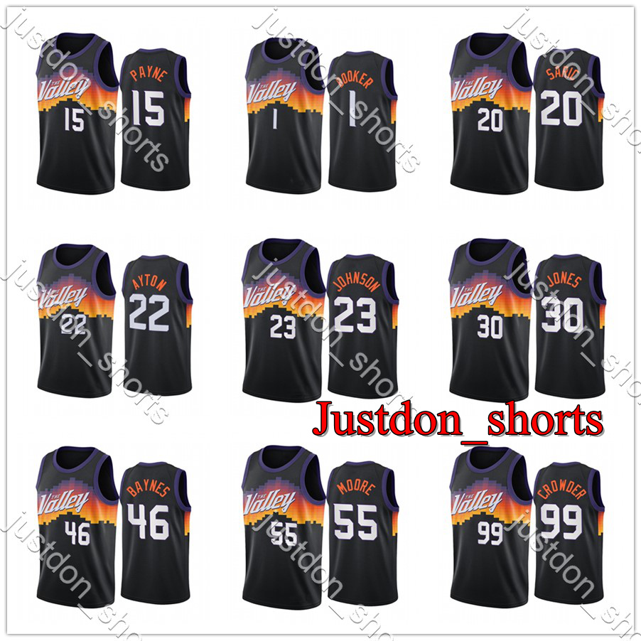 Youth Devin Booker 1 Johnson 23 Crowder 99 Baynes 46 Moore 55 Ayton 22 Jones 30 Payne 15 Saric Hot Press City New Edition Basketball Jerseys, Shows
Youth Devin Booker 1 Johnson 23 Crowder 99 Baynes 46 Moore 55 Ayton 22 Jones 30 Payne 15 Saric Hot Press City New Edition Basketball Jerseys, Shows