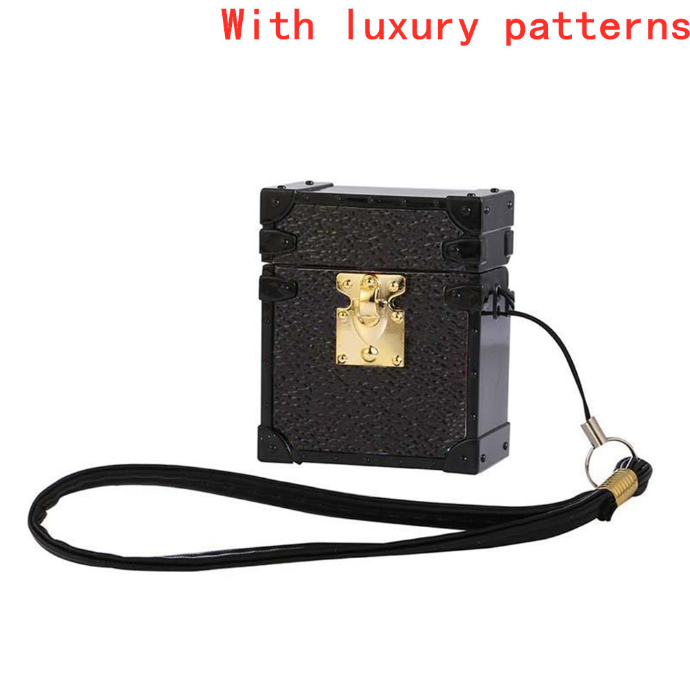 Luxury Square PU Leather For Airpod pro Case Airpods Cases Designer Earphone Protective With Wrist Rope
Luxury Square PU Leather For Airpod pro Case Airpods Cases Designer Earphone Protective With Wrist Rope