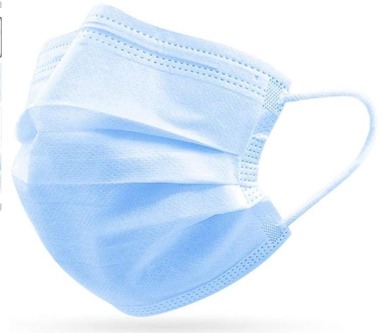 5-color disposable mask, 3-layer dust-proof face mask, dust-proof salon earhook