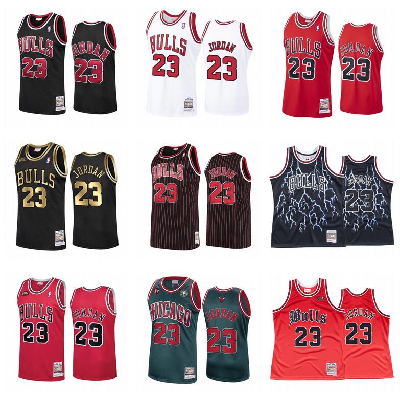 Stitched NBA basketball jersey Chicago Bulls 23 Michael Jordan Mitchell & Ness 1995-96 1997-98 Hardwoods Classics retro jerseys men women youth S-6XL
Stitched NBA basketball jersey Chicago Bulls 23 Michael Jordan Mitchell & Ness 1995-96 1997-98 Hardwoods Classics retro jerseys men women youth S-6XL