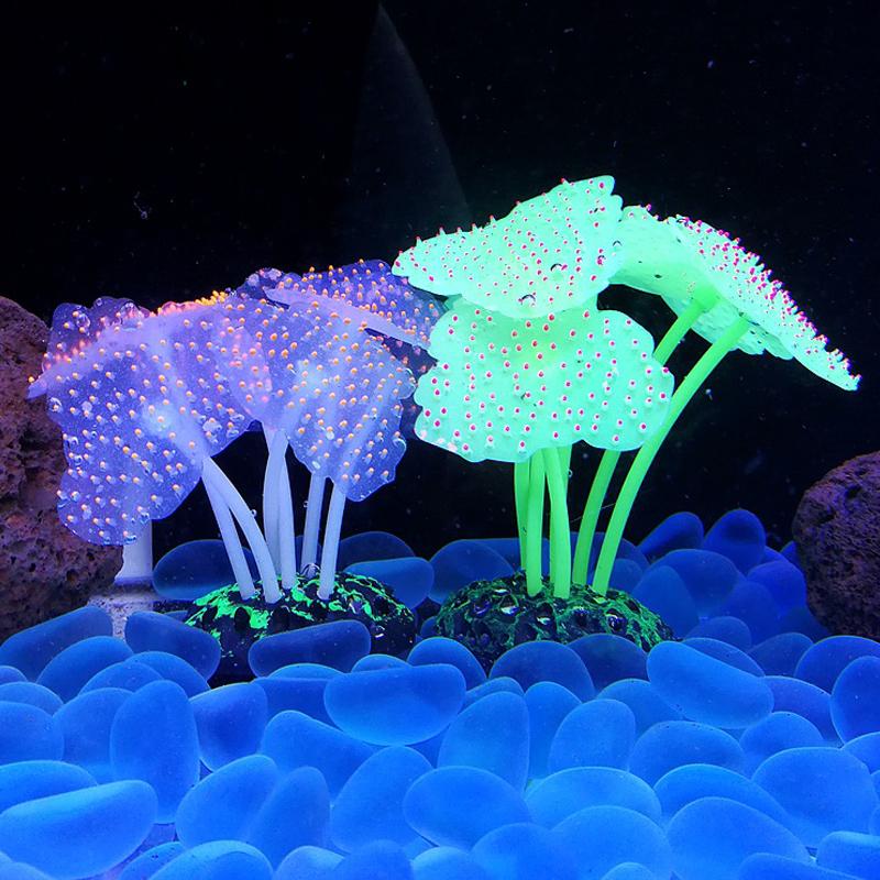 Decorations Silicone Glowing Artificial Coral Plants 11 Styles Sea Anemone Underwater Ornament Fish Tank Aquarium Decor Waterscape Accessory
Decorations Silicone Glowing Artificial Coral Plants 11 Styles Sea Anemone Underwater Ornament Fish Tank Aquarium Decor Waterscape Accessory