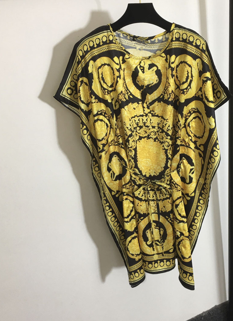 Luxury Women Printed Runway Dresses Short Sleeve Scoop Neck Female Sexy Fashion Loose Milan Party Dress MR10, Black
Luxury Women Printed Runway Dresses Short Sleeve Scoop Neck Female Sexy Fashion Loose Milan Party Dress MR10, Black