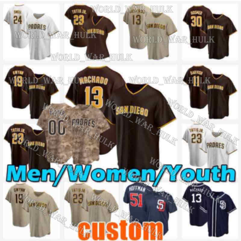13 Manny Machado Jersey 23 Fernando Tatis Jr 51 Trevor Hoffman San Diego 4 Wil Myers 2 Trent Grisham Austin Hedges 21 Luis Campusano Blake S, Blue;black
13 Manny Machado Jersey 23 Fernando Tatis Jr 51 Trevor Hoffman San Diego 4 Wil Myers 2 Trent Grisham Austin Hedges 21 Luis Campusano Blake S, Blue;black