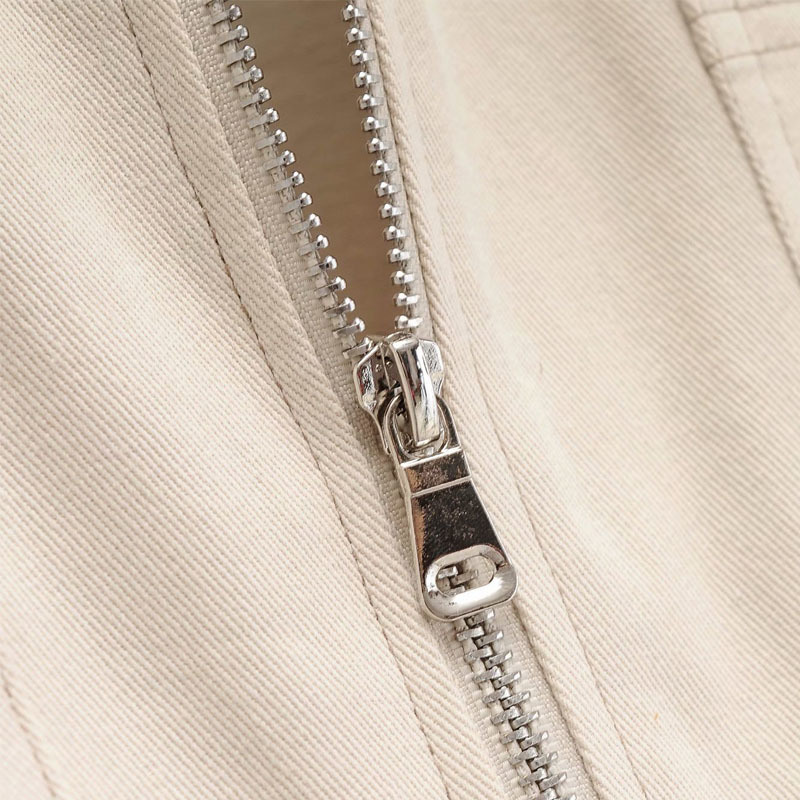 Solid Color Double Pocket Single Breasted Chic Female Coat Korean Version Simple Stitching Long-sleeved Women's Jacket 210507