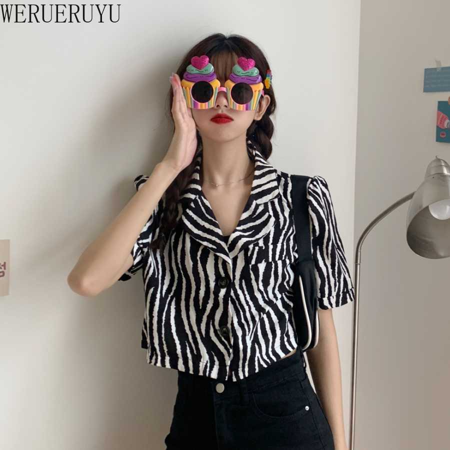 WERUERUYU Fashion Women Short Sleeve Leopard Blouse V neck Shirt Ladies OL Party Top 210608, Photo color
WERUERUYU Fashion Women Short Sleeve Leopard Blouse V neck Shirt Ladies OL Party Top 210608, Photo color