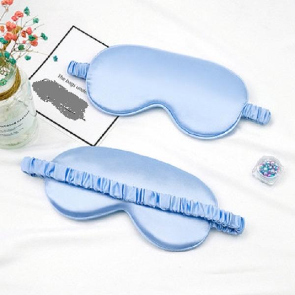 Sleeping beauty sleep mask Patch Silk Soothing Relaxing for Girl Women Men Soft Portable Blindfold Travel double cotton lining satin cotton