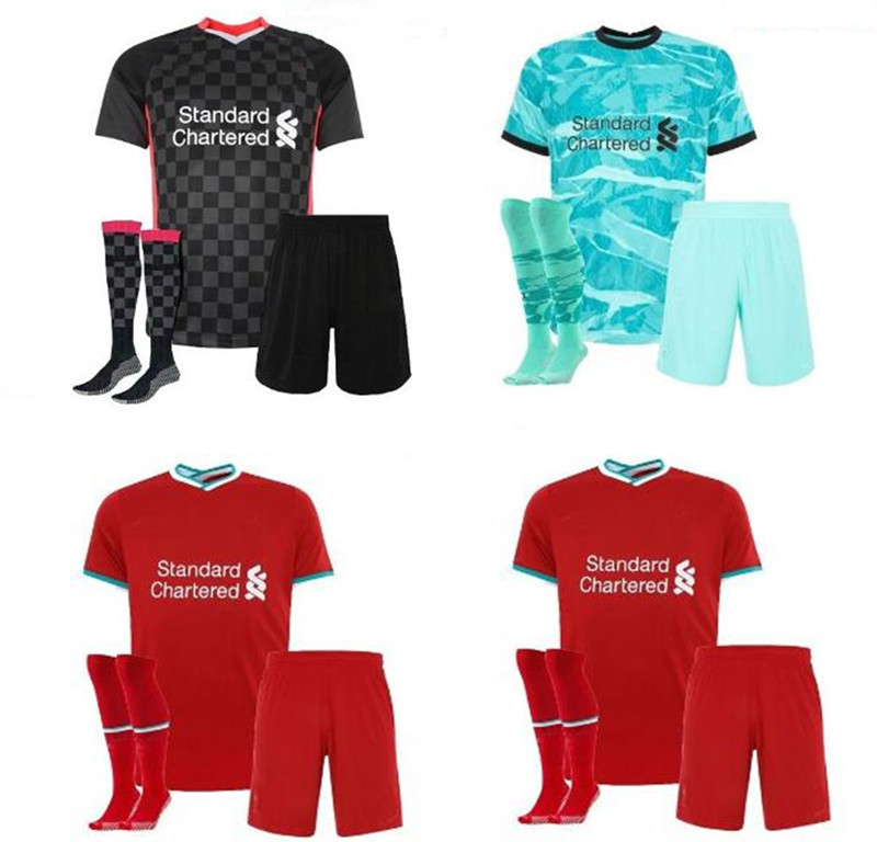 2021 adult and kids Kit soccer Jerseys Home Red Away Blue Shirt 20 21 child Football Uniforms children kit+socks, Black 
2021 adult and kids Kit soccer Jerseys Home Red Away Blue Shirt 20 21 child Football Uniforms children kit+socks, Black