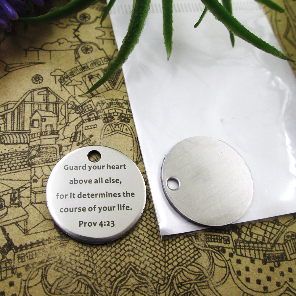40pcs--stainless steel charms"Guard Your Heart above all else..." more style choosing DIY pendants fo necklace
40pcs--stainless steel charms"Guard Your Heart above all else..." more style choosing DIY pendants fo necklace