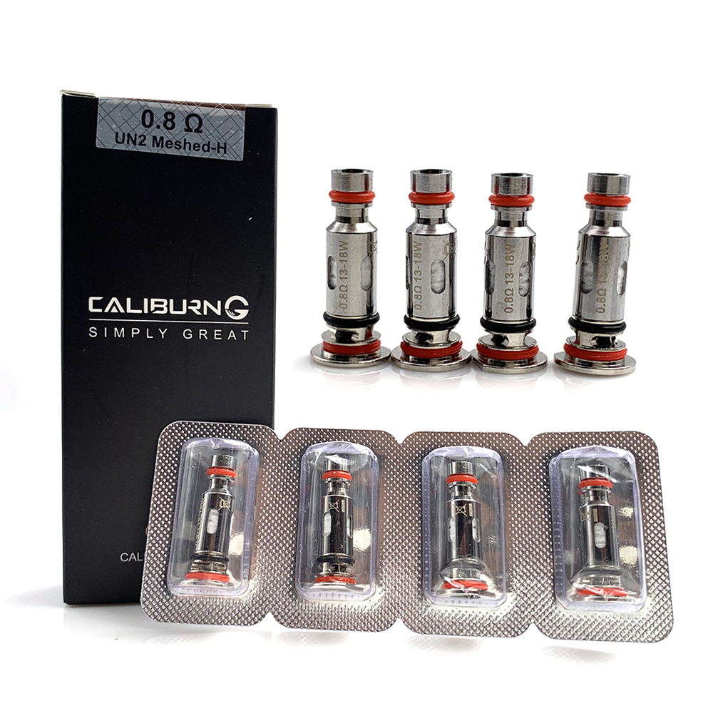 100% Original Caliburn G Pod Coil 0.8ohm Mesh Coil UN2 Head for Caliburn G Pod System KOKO Prime Vape Pen Kit
100% Original Caliburn G Pod Coil 0.8ohm Mesh Coil UN2 Head for Caliburn G Pod System KOKO Prime Vape Pen Kit