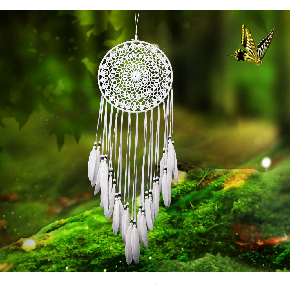 Dream Catchers Handmade White Feather Pendants Dreamcatchers for Wall Hanging Home Car Decoration Room Decor Gifts for Girls Festival 1222151
Dream Catchers Handmade White Feather Pendants Dreamcatchers for Wall Hanging Home Car Decoration Room Decor Gifts for Girls Festival 1222151