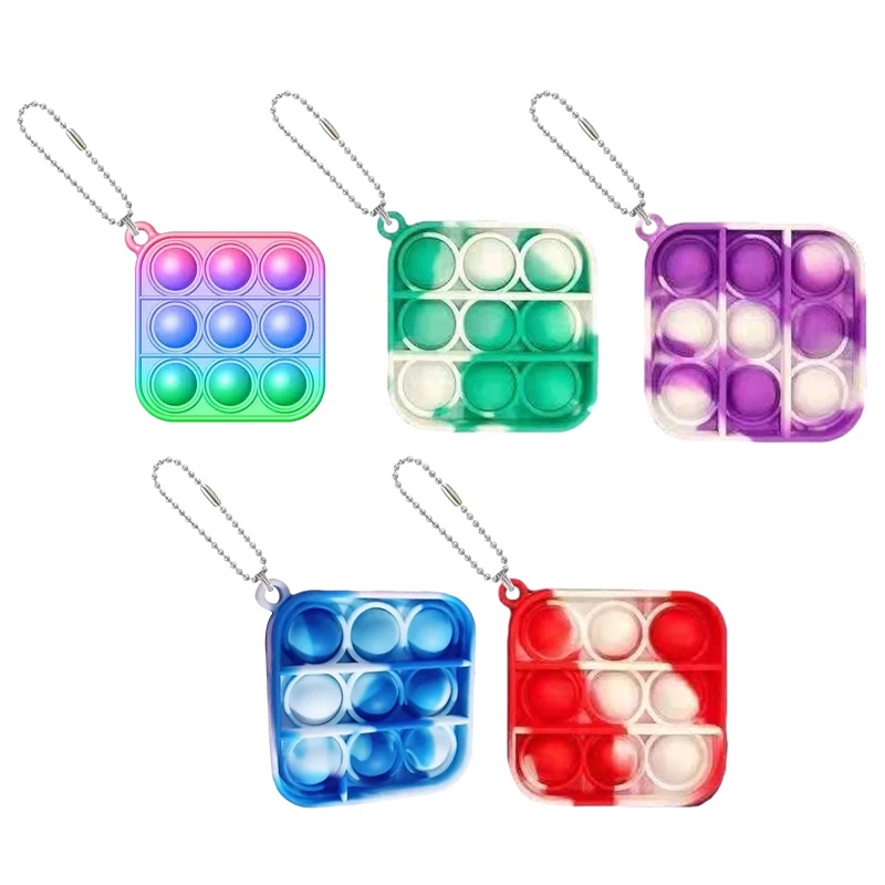 10pcs Mini Push Pop Bubble Sensory Toy Autism Needs Squish Stress Reliever Toys Adult Child Funny Keychain Anti-stress Pops It Fidget
10pcs Mini Push Pop Bubble Sensory Toy Autism Needs Squish Stress Reliever Toys Adult Child Funny Keychain Anti-stress Pops It Fidget