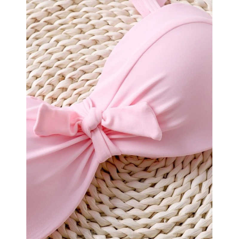 Ruffle Bikini Sexy Swimsuit Women Push Up Set Brazilian Bathing Suit Cute Swimwear Swimsuits Beachwear 210625