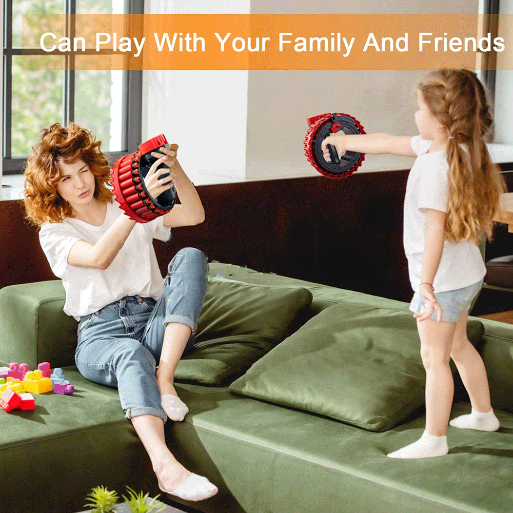 Rotating Bracelet Electric Soft Play Gun Games Series Chuck EVA Simulation Boy Toy Guns Nerf Darts Outdoor Fun & Sports
Rotating Bracelet Electric Soft Play Gun Games Series Chuck EVA Simulation Boy Toy Guns Nerf Darts Outdoor Fun & Sports