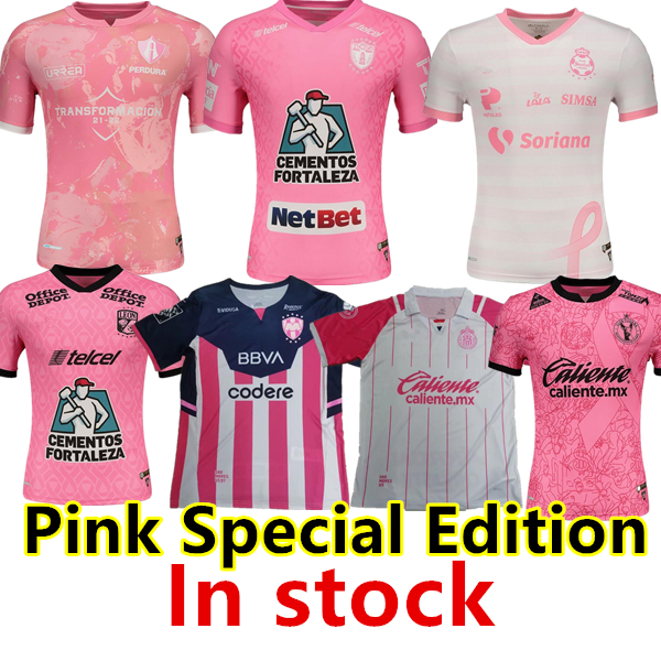 2021 2022 MX liga Club Pink Special Edition Soccer Jerseys Monterrey Pachuca UNAM LEON NAUL Chivas Santos Tijuana Alates kit Camisas de Futebol Football Shirts
2021 2022 MX liga Club Pink Special Edition Soccer Jerseys Monterrey Pachuca UNAM LEON NAUL Chivas Santos Tijuana Alates kit Camisas de Futebol Football Shirts