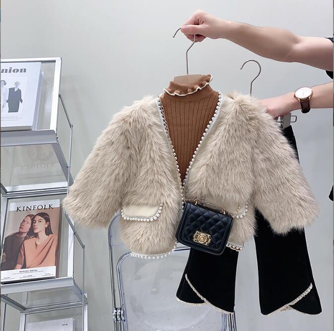 Jackets 2021 Korean Style Girls Fur Thicken Coat Winter Fashion Good Quality Jacket 3-8t C62, Blue;gray
Jackets 2021 Korean Style Girls Fur Thicken Coat Winter Fashion Good Quality Jacket 3-8t C62, Blue;gray