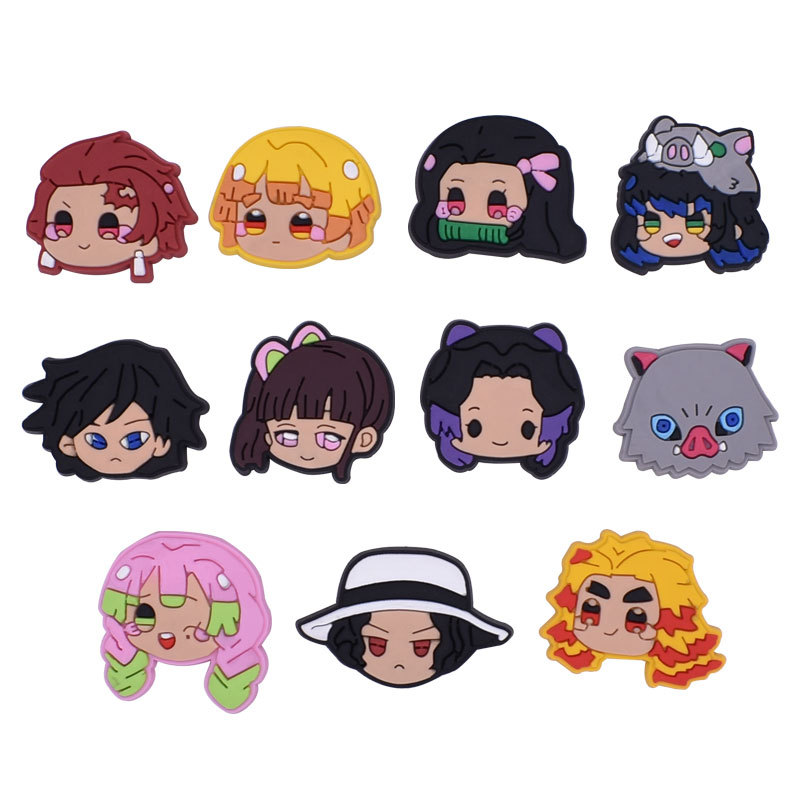 Anime Characters Croc Charms for Shoe Decoations Buckle Parts Accessories Clog Charm Children Gift, White;pink
Anime Characters Croc Charms for Shoe Decoations Buckle Parts Accessories Clog Charm Children Gift, White;pink