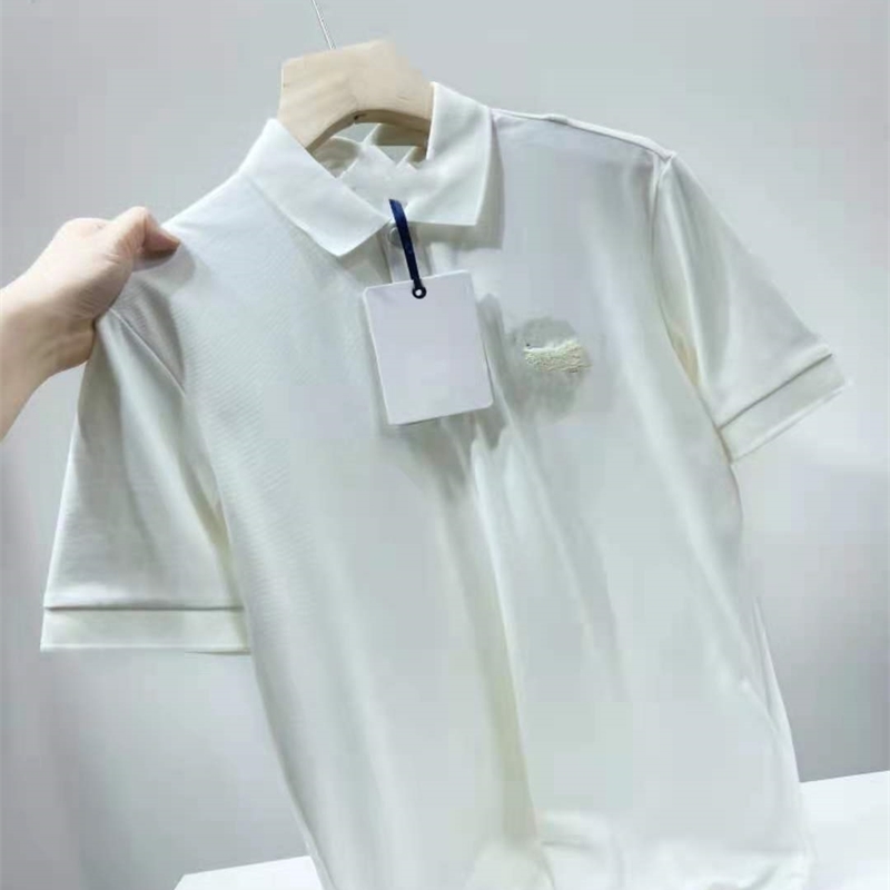 Summer new short sleeve polo shirt Lapel T-shirt trendy men's business casual top 5110950, White
Summer new short sleeve polo shirt Lapel T-shirt trendy men's business casual top 5110950, White