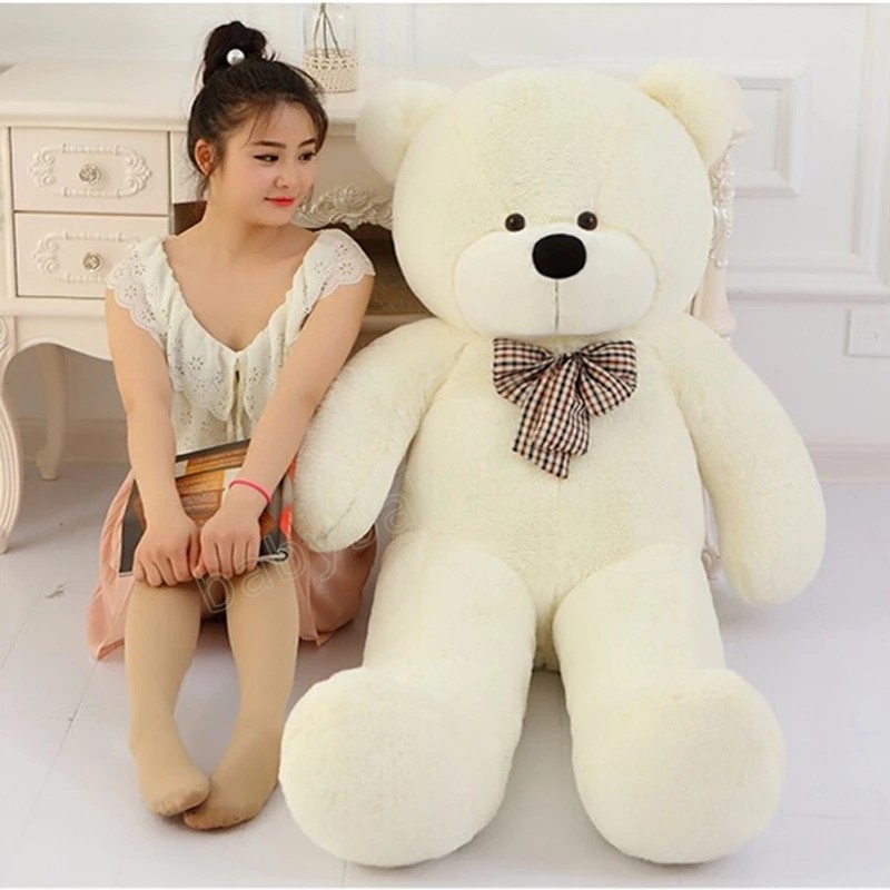 Cute 120cm Teddy Bear Plush Toy Lovely Giant Bears Huge Stuffed Soft Animal Dolls Kids Toy Birthday Gift For Women Lovers
Cute 120cm Teddy Bear Plush Toy Lovely Giant Bears Huge Stuffed Soft Animal Dolls Kids Toy Birthday Gift For Women Lovers
