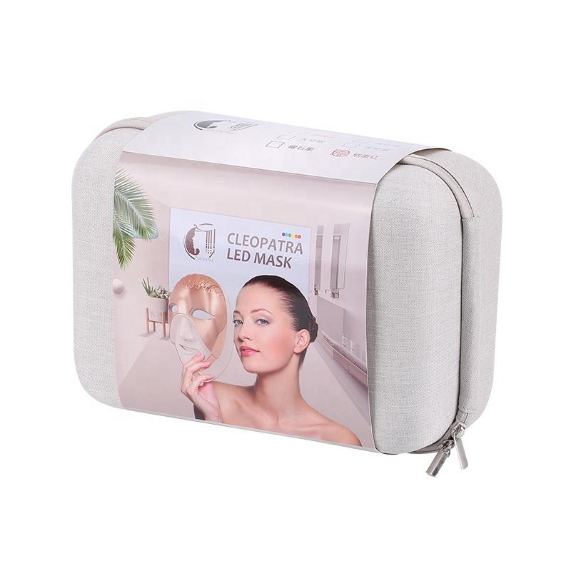 7 colors pdt led light therapy beauty machine home use skin rejuvenation mask with neck care for sale