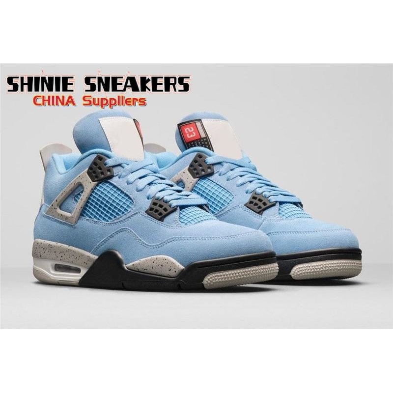 WITH BOX designer 4 SE University Blue Men Basketball Shoes 4s Suede Tech Grey Sneakers Double, #1
WITH BOX designer 4 SE University Blue Men Basketball Shoes 4s Suede Tech Grey Sneakers Double, #1