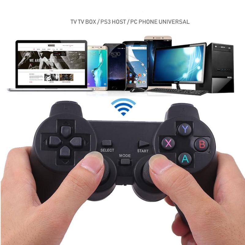 Game Controllers & Joysticks Wireless Smart Gamepad Suitable For TV Box PS3 Host PC Mobile Phone Universal2.4 G Controller Android Joystick
Game Controllers & Joysticks Wireless Smart Gamepad Suitable For TV Box PS3 Host PC Mobile Phone Universal2.4 G Controller Android Joystick