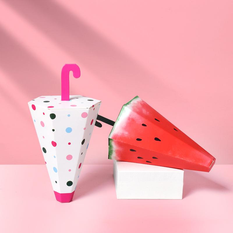 Gift Wrap 10/20/50pcs Small Packaging Box Creative Cartoon Umbrella Shape Cookies Dragee Candy Wedding Favor Bonbonniere
Gift Wrap 10/20/50pcs Small Packaging Box Creative Cartoon Umbrella Shape Cookies Dragee Candy Wedding Favor Bonbonniere