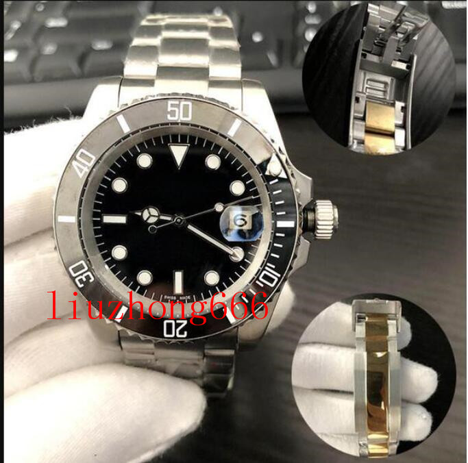 Glide Lock watches Luxury Ceramic Bezel Sapphire Mens 2813 Mechanical Automatic Movement SS Fashion Watch men's designer Watchess Wristwatches master, 50m waterproof
Glide Lock watches Luxury Ceramic Bezel Sapphire Mens 2813 Mechanical Automatic Movement SS Fashion Watch men's designer Watchess Wristwatches master, 50m waterproof