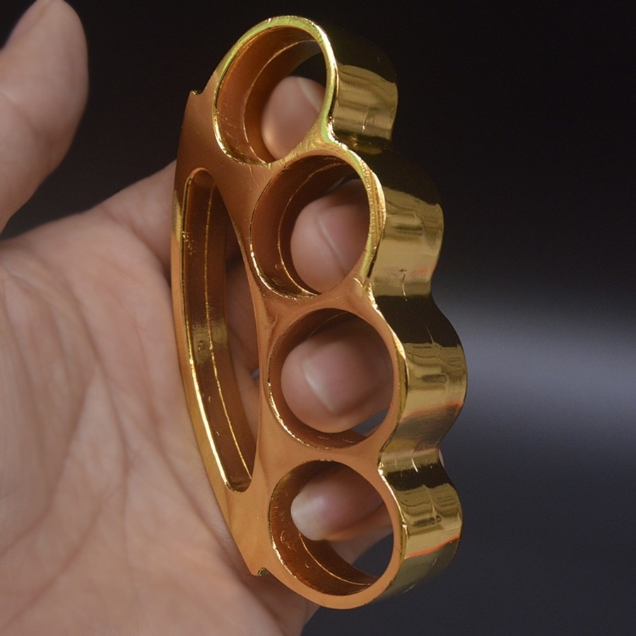 Alloy Martial Arts Thickened Round Head Section Copper Ring Iron Four Boxing Buckle Finger Tiger Self Defense Weapon B3IK, Golden;silver
Alloy Martial Arts Thickened Round Head Section Copper Ring Iron Four Boxing Buckle Finger Tiger Self Defense Weapon B3IK, Golden;silver