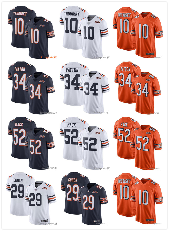 Men's American Football Jerseys 52 Khalil Mack Bear 10 Mitchell Trubisky 34 Walter Payton, Nk logo
Men's American Football Jerseys 52 Khalil Mack Bear 10 Mitchell Trubisky 34 Walter Payton, Nk logo