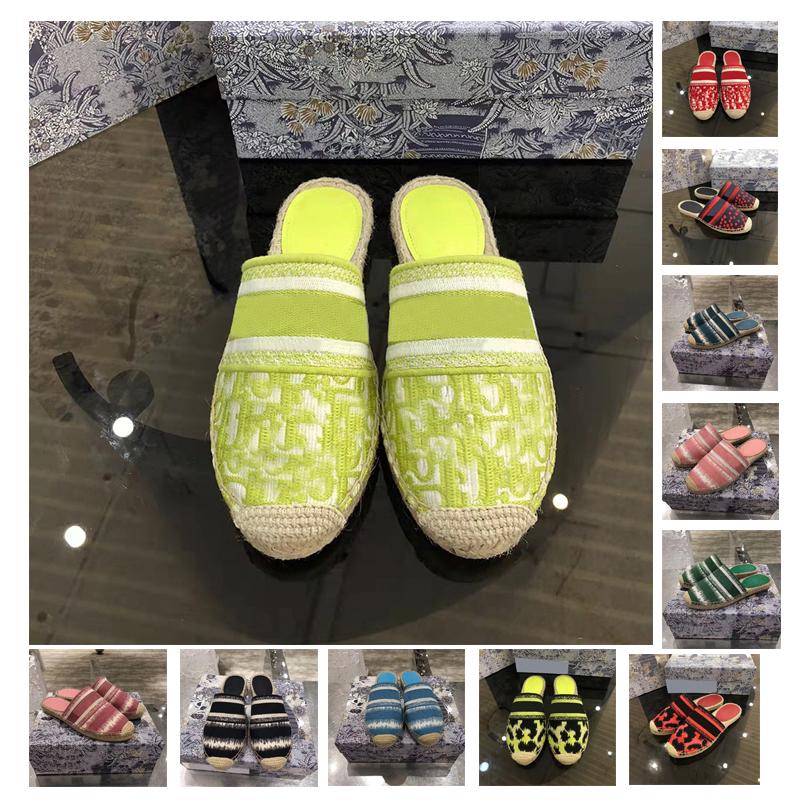 Women Luxury Casual Shoes Summer Designers Ladies Flat Beach Half Slippers Fashion Woman Fisherman Canvas Shoe Loafer with Box 36-41, Black
Women Luxury Casual Shoes Summer Designers Ladies Flat Beach Half Slippers Fashion Woman Fisherman Canvas Shoe Loafer with Box 36-41, Black