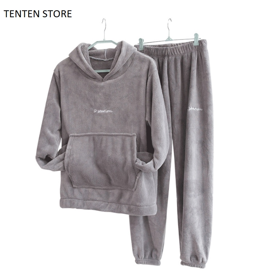 2021womens winter flannel pajama set womens fleece pajamas sleepwear home clothing thick warm coral velvet female fall homewear, Black;red
2021womens winter flannel pajama set womens fleece pajamas sleepwear home clothing thick warm coral velvet female fall homewear, Black;red