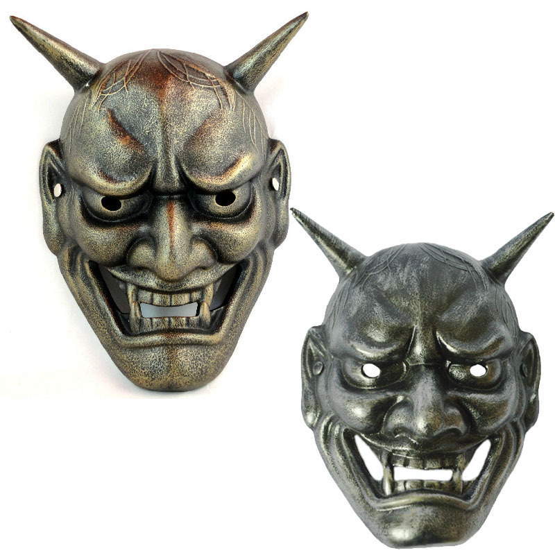Halloween Party Ghost Head Japan Prajna Masks Masquerade Dance Performance Cosplay Resin Mask Full Face Scary Horror Mask
Halloween Party Ghost Head Japan Prajna Masks Masquerade Dance Performance Cosplay Resin Mask Full Face Scary Horror Mask