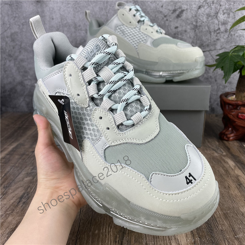 Flash Deal Paris 2021 Clear Sole Triple-S Casual Shoes Leisure Dad Trainers Platform ngvjhf Bottom Sneakers for Men Women Chaussures Scarpes, Black
Flash Deal Paris 2021 Clear Sole Triple-S Casual Shoes Leisure Dad Trainers Platform ngvjhf Bottom Sneakers for Men Women Chaussures Scarpes, Black