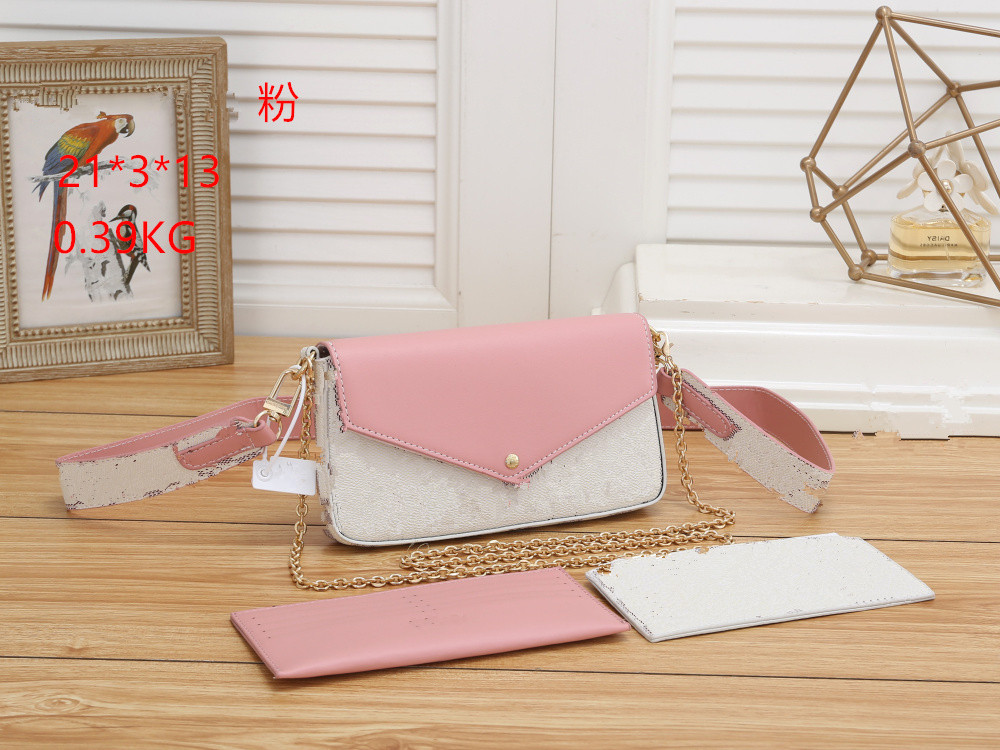 2021 Shoulder bag Designer Shouler Chain Bag The latest handbags purse bags fashion lady high quality 2-piece combo, Please choose the color and style you li
2021 Shoulder bag Designer Shouler Chain Bag The latest handbags purse bags fashion lady high quality 2-piece combo, Please choose the color and style you li