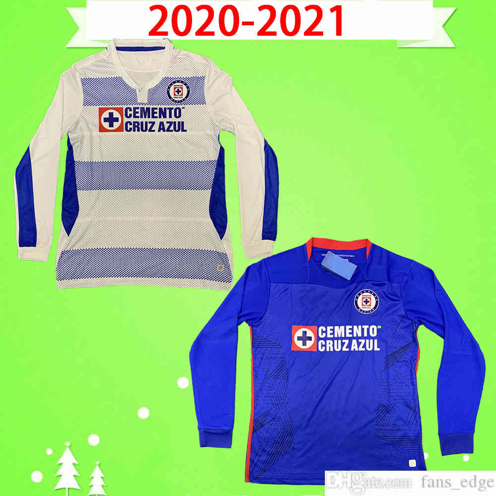 long sleeve 2020 2021 Cruz Azul soccer jersey Liga MX home 20 21 away football shirt top uniform Mexico Mens camiseta de fútbol full sleeve, Black
long sleeve 2020 2021 Cruz Azul soccer jersey Liga MX home 20 21 away football shirt top uniform Mexico Mens camiseta de fútbol full sleeve, Black