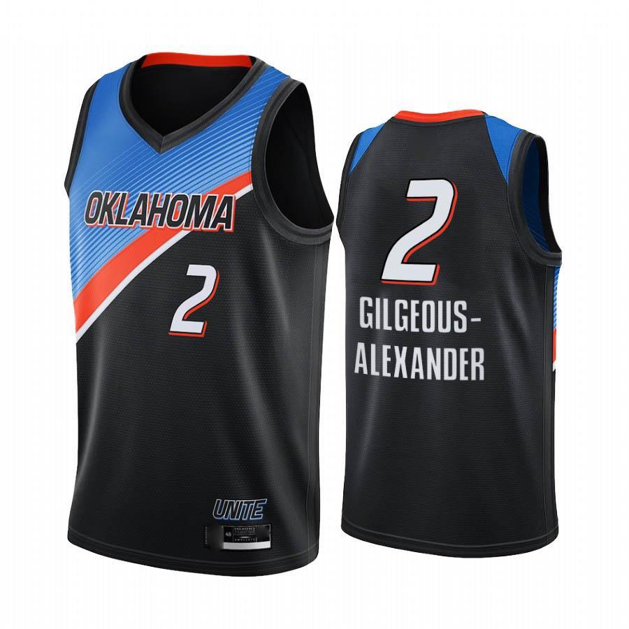 2021\rOklahoma\rCity\rThundere\r Men Jersey Steven Adams Shai Gilgeous-Alexander Black City Basketball Jerseys Uniform
2021\rOklahoma\rCity\rThundere\r Men Jersey Steven Adams Shai Gilgeous-Alexander Black City Basketball Jerseys Uniform